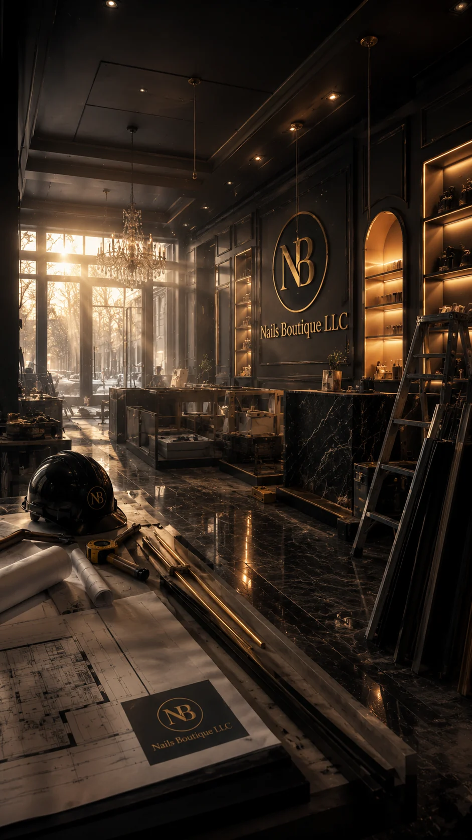 Luxury salon remodel